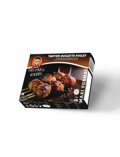 YAKITORI BOULETTE POULET X6 LES YAKIS GIVRES