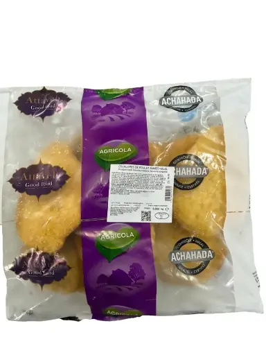 [ART-00401] ESCALOPES DE POULET PANÉES NATURE ACHAHADA 800G AGRICOLA {C13}