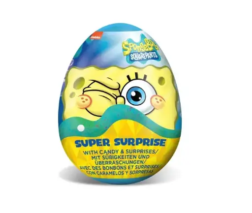 OEUF SURPRISE LICENCE MIX JELLYBEANS (1 DISPLAY DE 18)