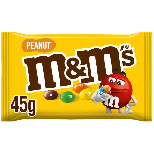 M&M's Peanut Sachet 45g x 36 - DN03X - DC60E