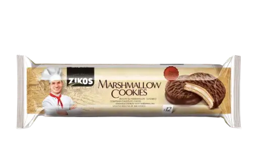 ZIKOS MARSHMALLOW COOKIES 240G X 9