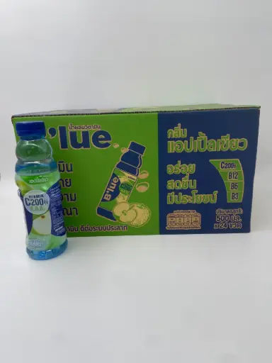 [ART-07859] B'LUE POMME 500ML {C24} - Boisson Thaïlande aromatisée à la pomme