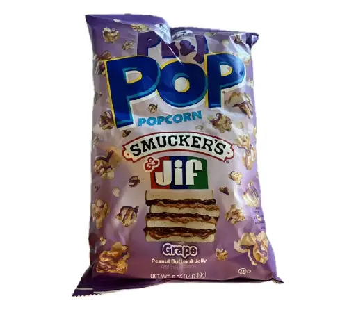 CANDY POP PEANUT BUTTER & JELLY GRAPE 12 X 140G