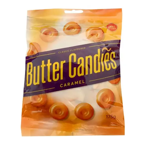 BONBONS BUTTER CANDIES CARAMEL 175G