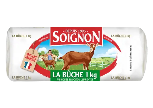 BUCHE DE CHEVRE SOIGNON 1KG