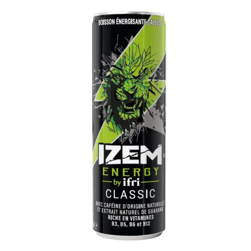 IZEM ENERGY CLASSIQUE CAN 25CL X12