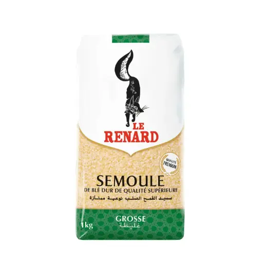 SEMOULE DE BLE GROSSE 1KG RENARD 1KG*10