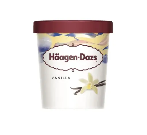 GLACE VANILLE 460ML HAAGEN DAZS 