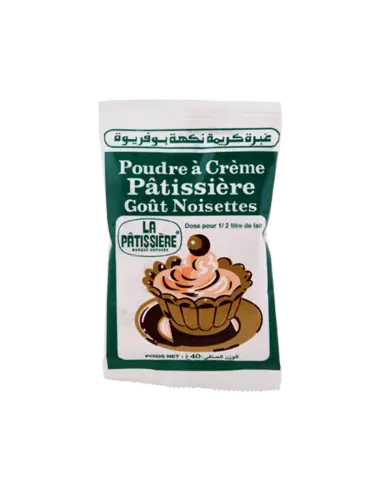 CREME PATISSIERE NOISETTE 40G