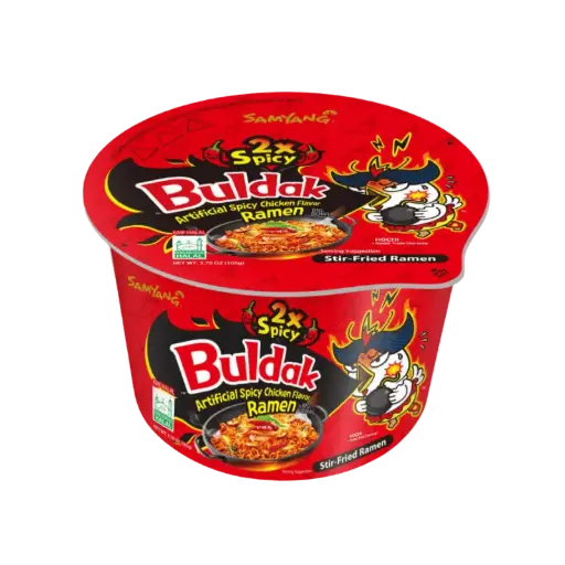 BULDAK RAMEN EXTREME HOT CHICKEN 2X SPICY 8X5 140G