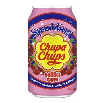 CHUPA CHUPS CHERRY BUBBLE GUM X24 345 ml