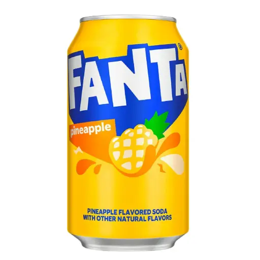 FANTA USA PINEAPPLE 355ML X24