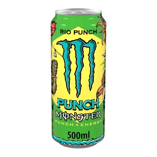 MONSTER ENERGY JUICE RIO PUNCH 24 X 500 ML