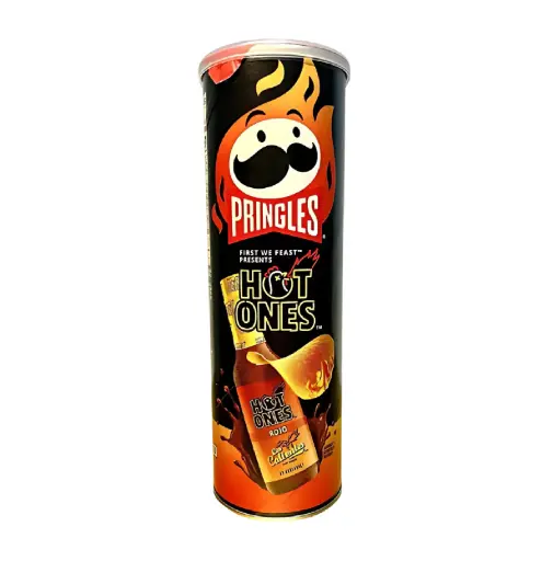 PRINGLES HOT ROJO X14 158G