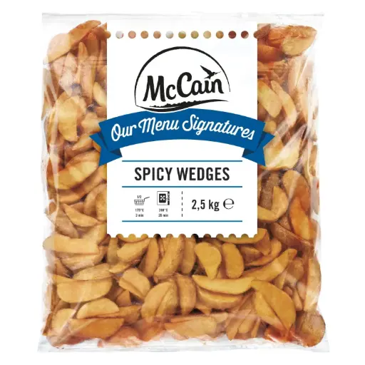 [ART-06848] POTATOES SPICY WEDGES MCCAIN 2,5KG {C5}