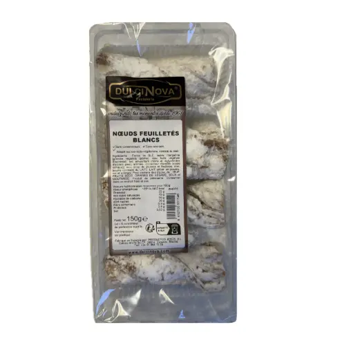 NOEUDS FEUILLETES BLANCS B4 DULCINOVA