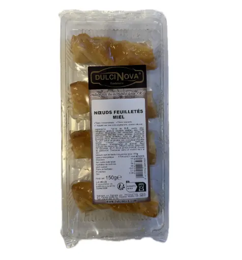 NOEUDS FEUILLETES AU MIEL B4 DULCINOVA