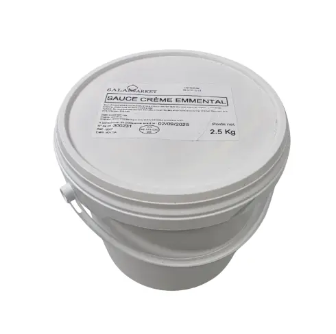 SAUCE CREME EMMENTAL SEAU 3KG SALAMARKET