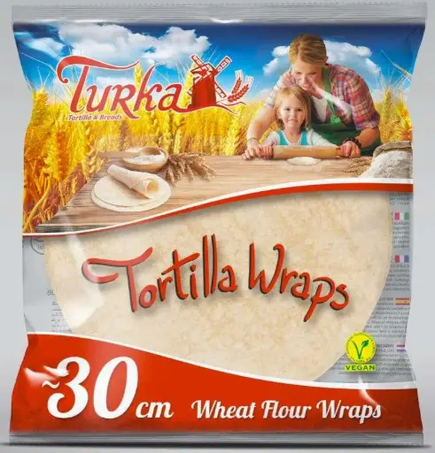 TORTILLAS TURKA 30CM (80G) X10PCS TURKA