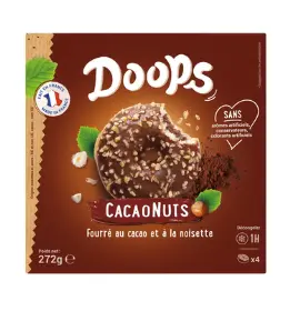 DONUT'S DOOPS CACAONUTS X4