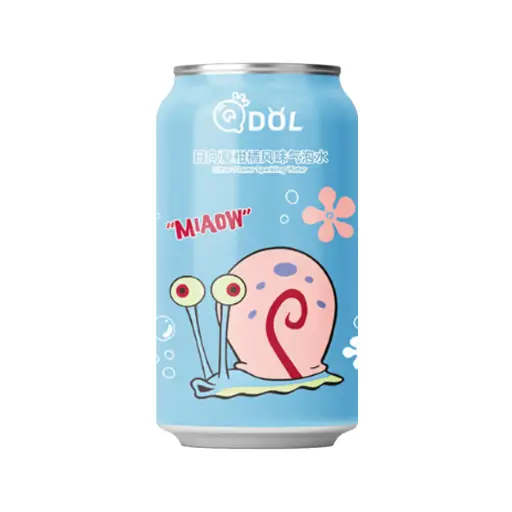 QDOL BOB L'ÉPONGE CITRUS FLAVOR SODA 24X 33CL
