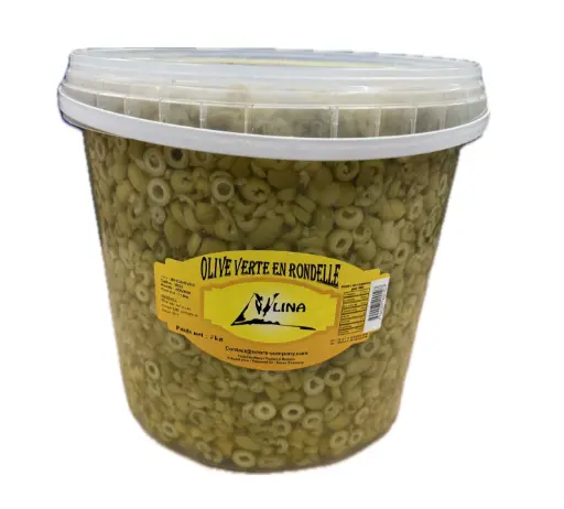 OLIVES VERTES RONDELLES 7KG