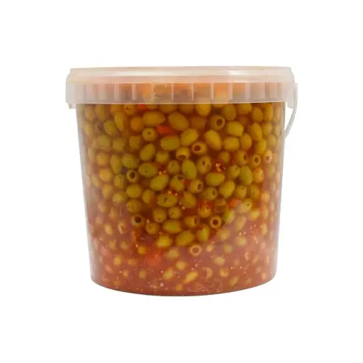 OLIVES VERTES PIQUANTES DENOYAUTES 7KG