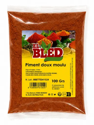 PIMENT DOUX 100G EL BLED {C20}