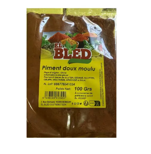 PIMENT DOUX EL BLED 100G X20