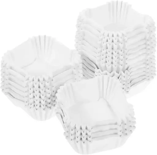 CAISSETTE CARRE PF BLANCHE 100 PCS X50