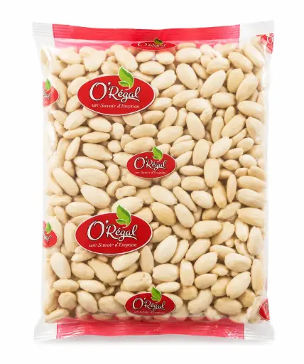 AMANDES BLANCHIES CRUES 23/25 400G O'REGAL {30}