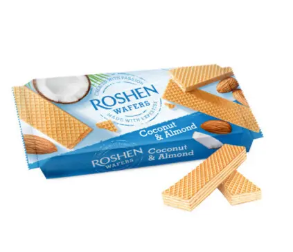 GAUFRETTE COCO ET AMANDE 216G ROSHEN {16}