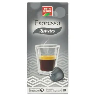 BF CAFE 10 CAPSULES ESPRESSO RISTRETTO N9 