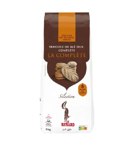 SEMOULE DE BLE COMPLET LE RENARD 5KG 