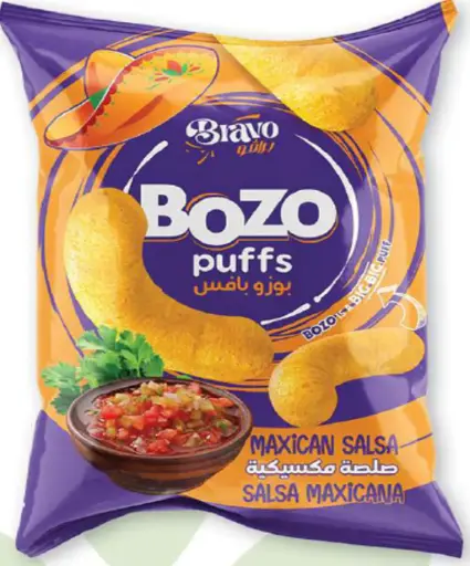 CHIPS BOZO PUFFS MEXICAN SALSA {15} 