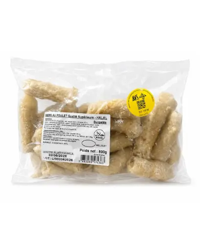 NEMS POULET QUALITE SUP AVS 800G {C18}