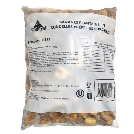 BANANE PLANTAIN 1KG PATRIGEL {C10}