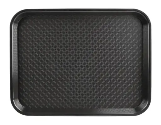 PLATEAU PLASTIQUE NOIR