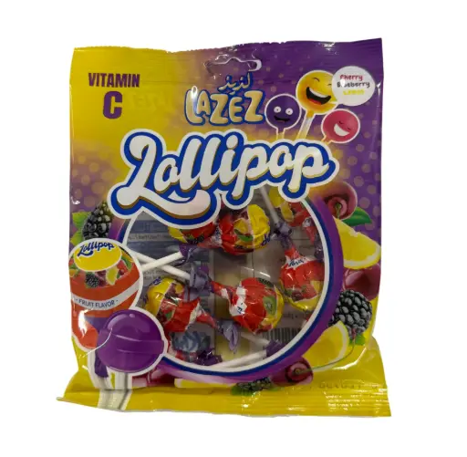 SUCETTES LOLLIPOP CERISE MERTYLLE CITRON  8 X13G {30} 