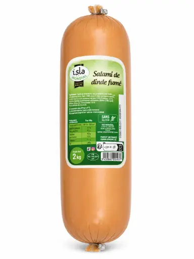 SALAMI DE DINDE FUME ISLA MONDIAL 2KG 