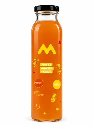 MAYA FRAISE ANANAS POMME 310ML X12 