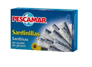 SARDINES A L'HUILE 115G PESCAMAR