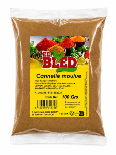 CANNELLE MOULUE EL BLED 100G {C20}