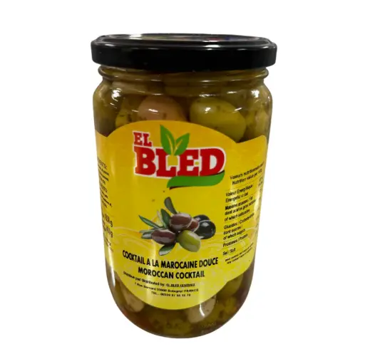 COCKTAIL OLIVES A LA MAROCAINE 450G {C8} 