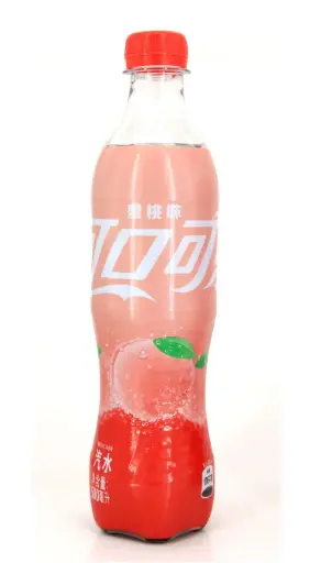 COCA COLA WHITE PEACH ASIA 50CL X24