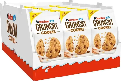 KINDER CRUNCHY COOKIES 15X 136G