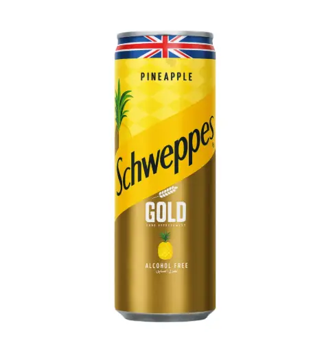 SCHWEPPES GOLD ANANAS 24CL X24