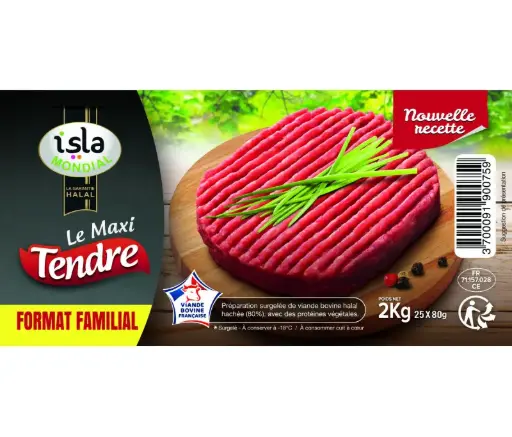 STEAK LE MAXI TENDRE AVS 2KG ISLA MONDIAL 