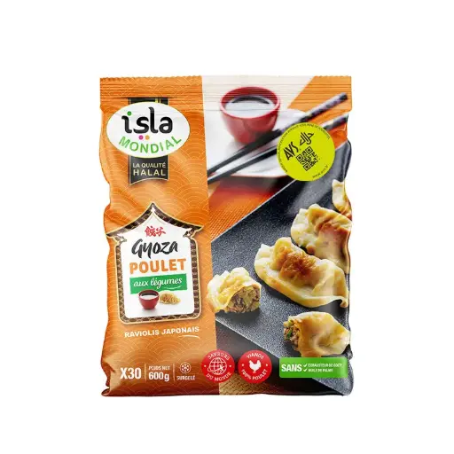 GYOZA POULET CREVETTE 600G ISLA MONDIAL {16}
