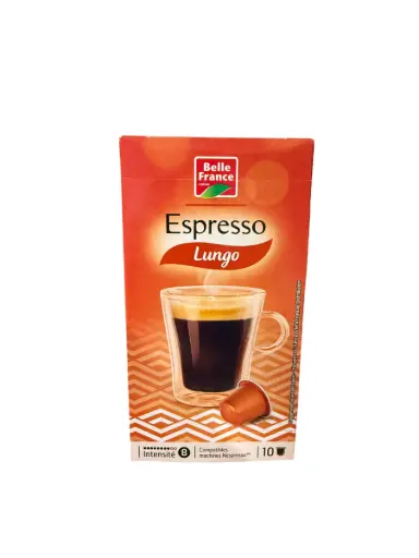 BF CAFE 10 CAPSULES ESPRESSO LUNGO N°8